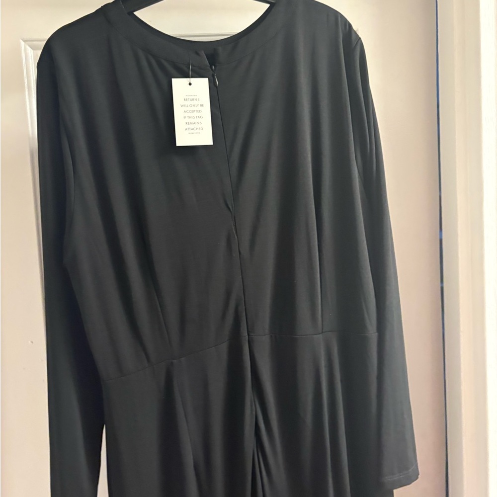 Elegant Black Evening Gown - Eloquii - Picture 5 of 11